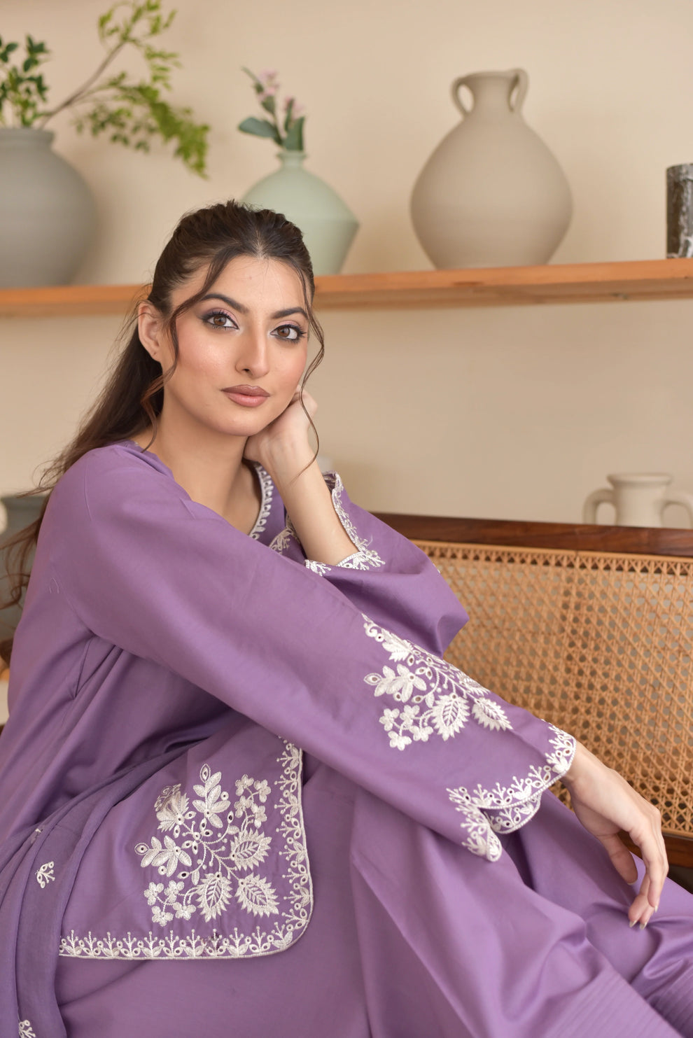 Pakeeza 3pc Dress(Farshi Shalwar)