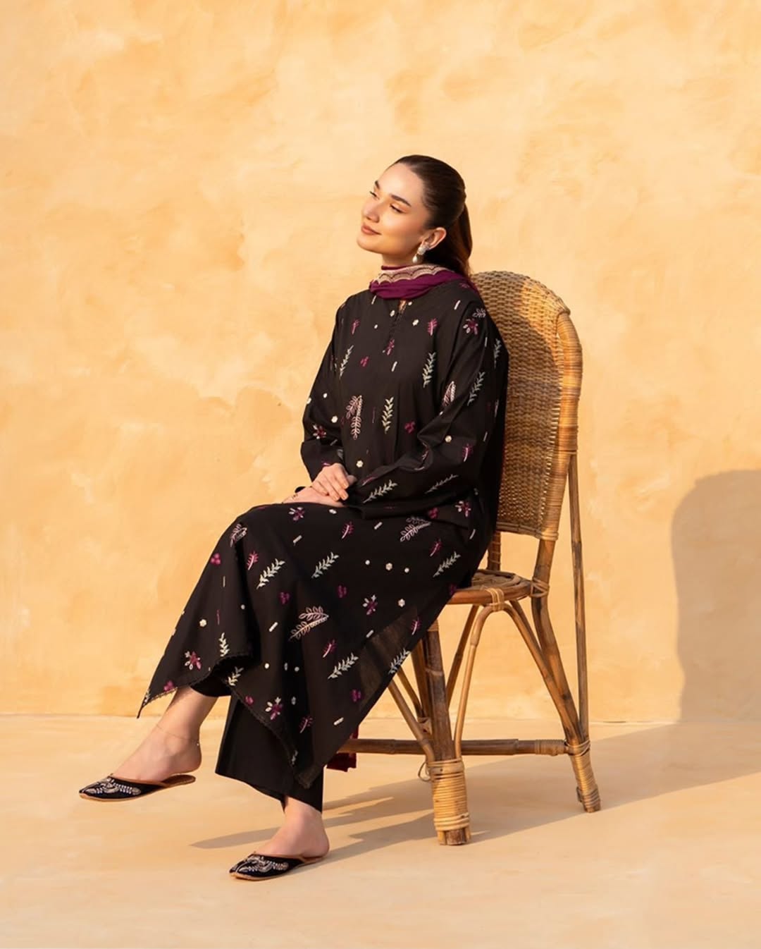 Afshah Embroiderd 3pcs