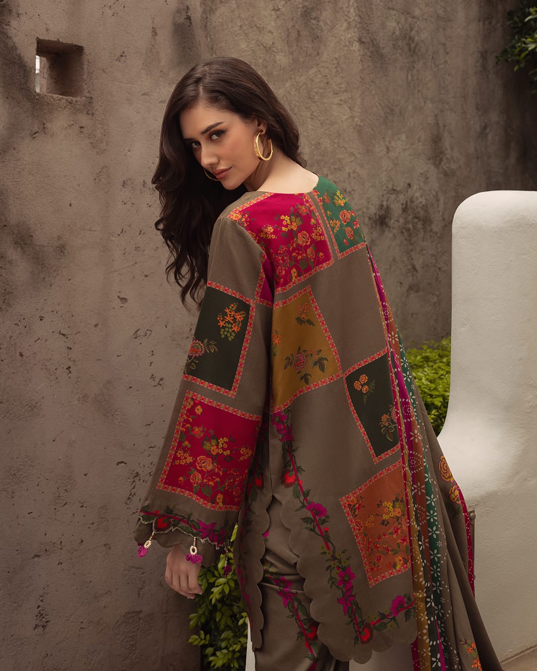 Zunaira Printed 3pc dress