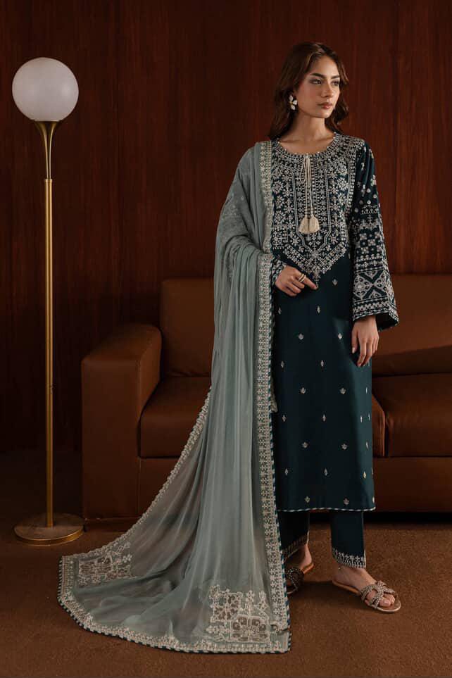 Feroza Embroidered 3pcs